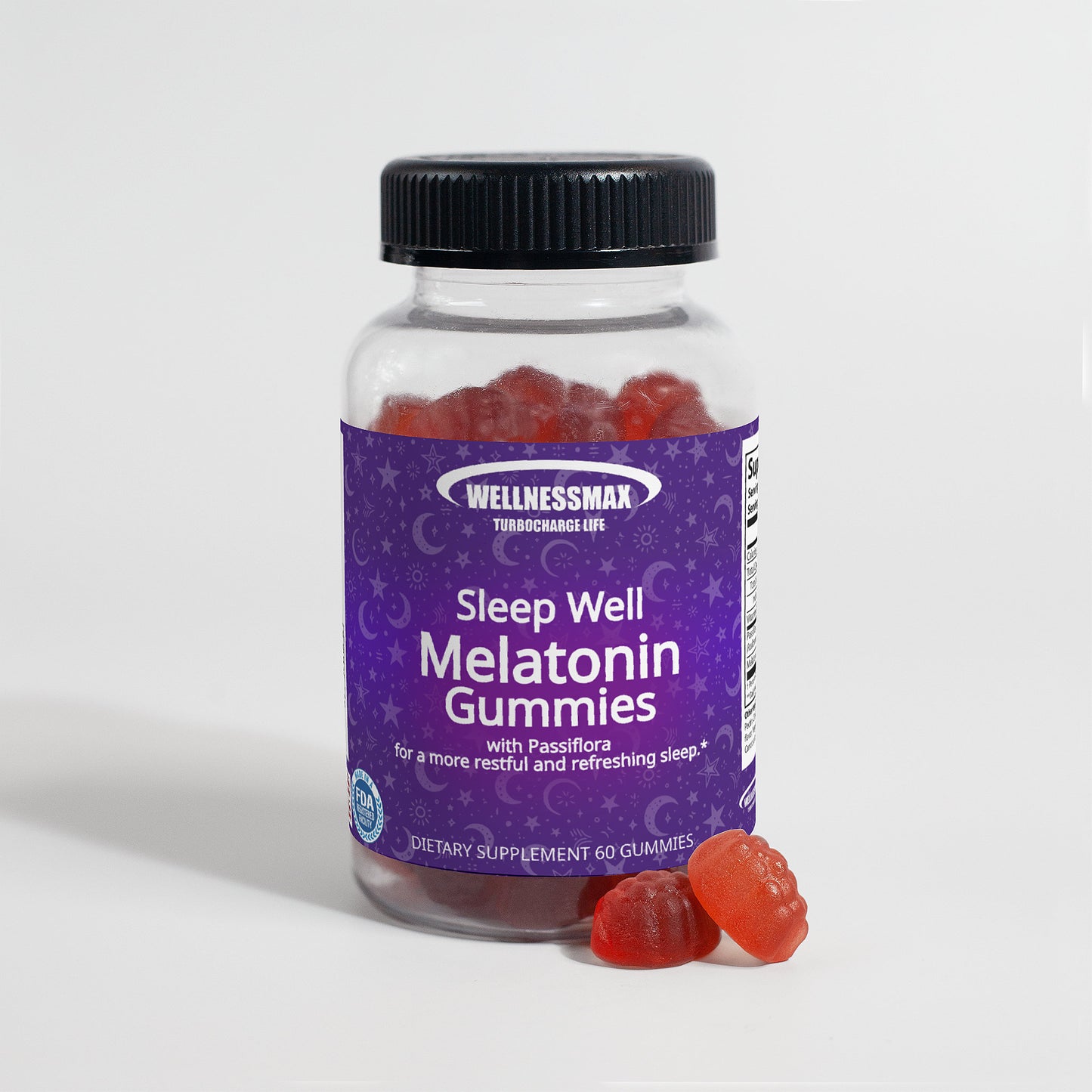 Melatonin Gummies Sleep Well Supplement