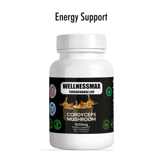 Gélules de champignons Cordyceps 1000 mg | Complément alimentaire