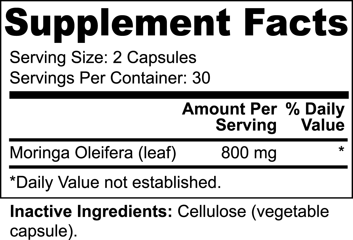 WellnessMax - Moringa Capsules